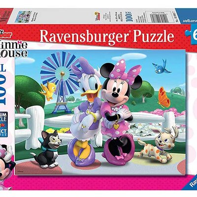 Ravensburger Slagalica 100 delova - Disney Minnie and Daisy 10881