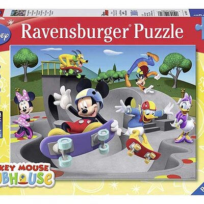 Ravensburger Slagalica 100 delova - Mickey Mouse Club House - U skejt parku 10923