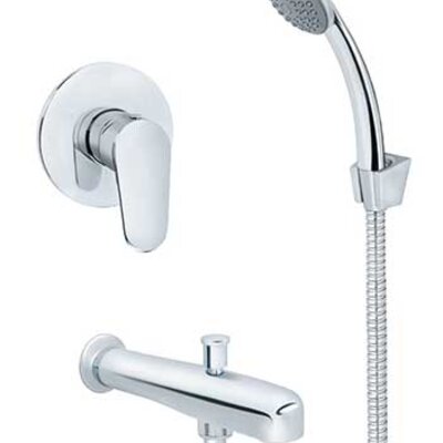 Rosan Jednoručna baterija za kadu sa tušem i izlivom JA312001