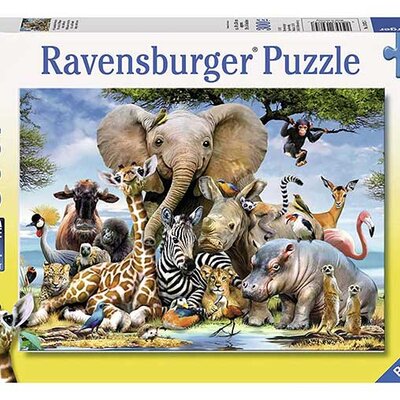 Puzle 300 delova - Afrički prijatelji - Ravensburger 13075