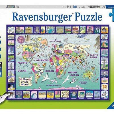 Puzle 300 delova - Pogled na svet - Ravensburger 13190
