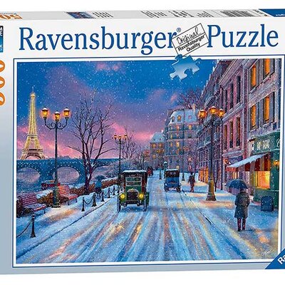 Slagalica 500 delova - Zima u Parizu - Ravensburger 14741