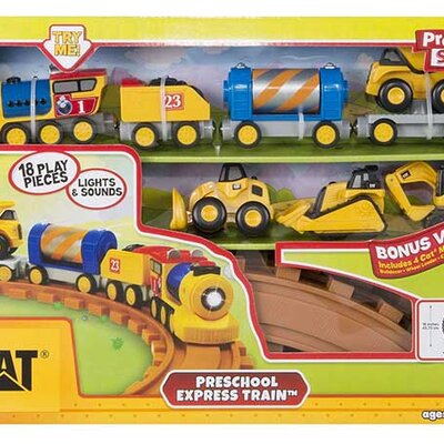 ToyState Voz na baterije Caterpillar Express 0126621