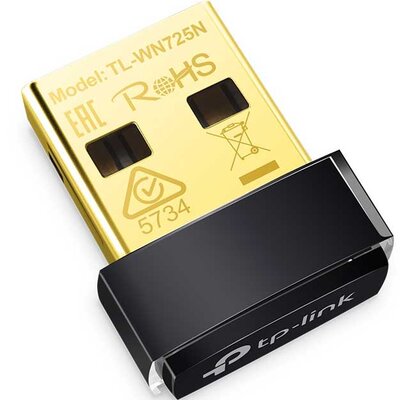 TP-Link USB Wi-Fi Adapter Nano size TL-WN725N
