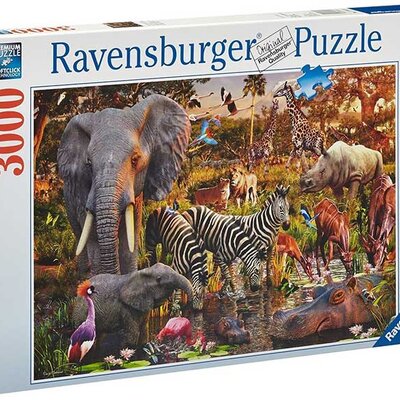 Ravensburger Puzzle 3000 delova - Afričke životinje 17037
