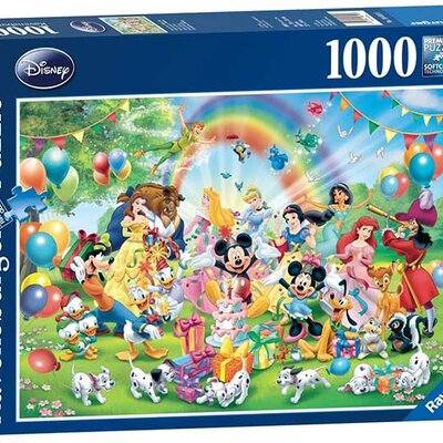 Ravensburger Puzzle 1000 delova - Disney - Mikijev rođendan 19019