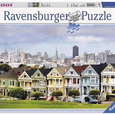 Ravensburger Puzzle 1000 delova - Painted Ladies San Fancisco 19365