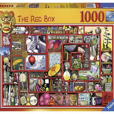Ravensburger Puzzle 1000 delova - Crvena kutija Kolin Tompson 19398