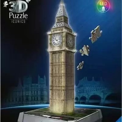 Ravensburger 3D Puzzle sa LED svetlom Big Ben u Londonu