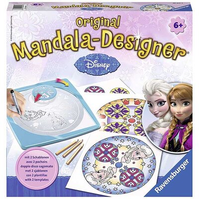 Mandala - bojanka sa šablonima Frozen - Ravensburger 29841