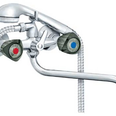 Rosan Baterija za kadu sa pokretnim izlivom i ručnim tušem KF11101