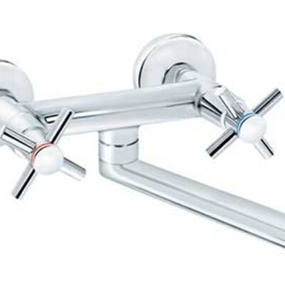 Rosan Baterija za sudoperu ili lavabo sa pokretnim izlivom 200mm XO32120