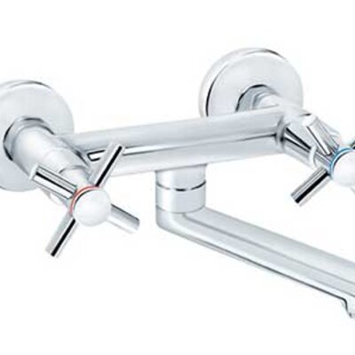 Rosan Baterija za sudoperu ili lavabo sa pokretnim izlivom 150mm XO32115