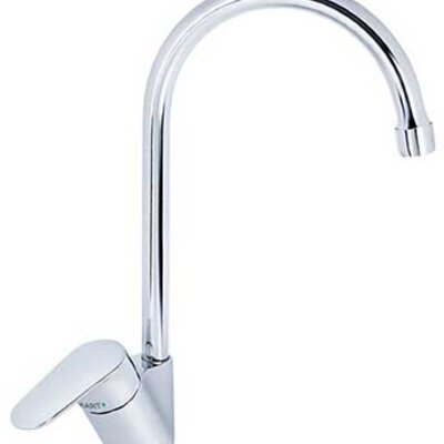 Rosan Jednoručna baterija za sudoperu sa pokretnim izlivom i tri cevi JA382003