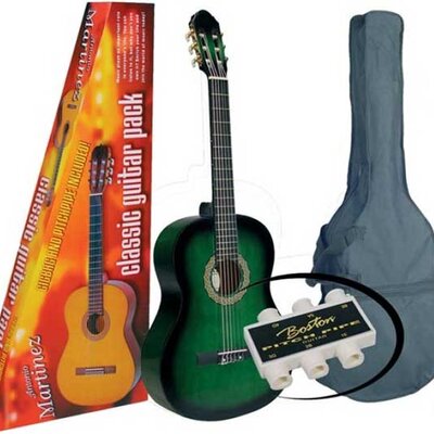 Akustična gitara 1/2 Antonio Martinez MTC-082-PG sa torbom