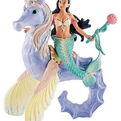 Schleich Figurice Bayala - Sirena Isabelle na leđima morskog konjica 70557