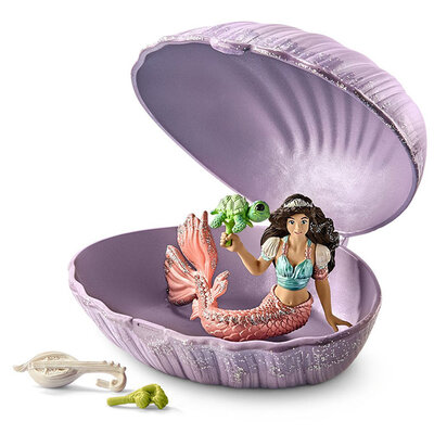 Schleich Figura Bayala - Sirena sa kornjačom u školjci 70562