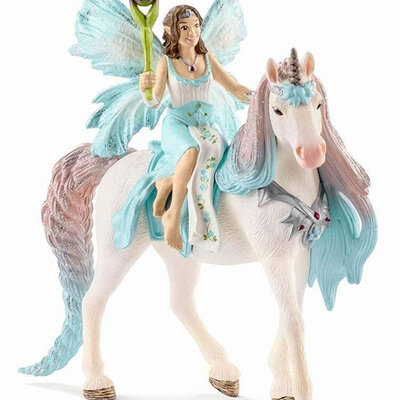 Schleich Figura Bayala - Vila Eyela na leđima kraljevskog jednoroga 70569