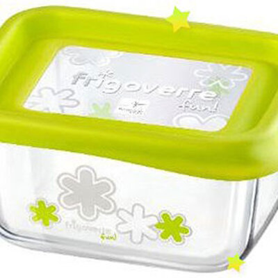 Posuda staklena Frigoverre Fun 13x10 cm zelena 335170Z