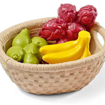 Schleich Figure - Hrana za divlje životinje - voće u korpi 42240