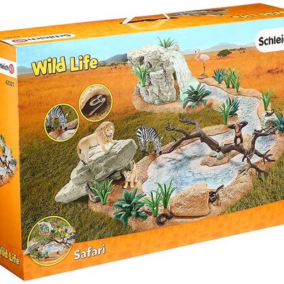 Schleich Figure Divlje životinje - Pojilište u divljini 42321