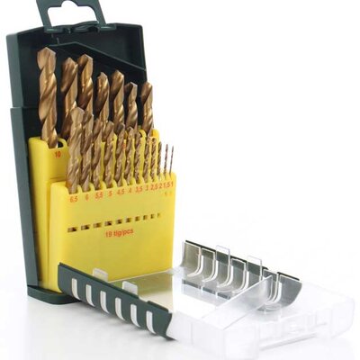 Bosch 19-delni set HSS-TiN burgija za metal 2607017152