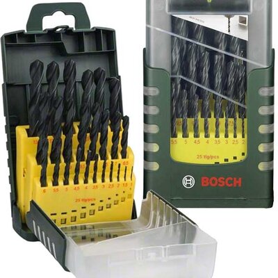 Bosch 25-delni set HSS-R burgija za metal 2607017153