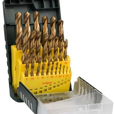 Bosch 25-delni set HSS-TiN burgija za metal 2607017154