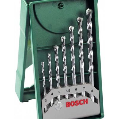 Bosch 7-delni Mini X-Line set burgija za beton 2607019581