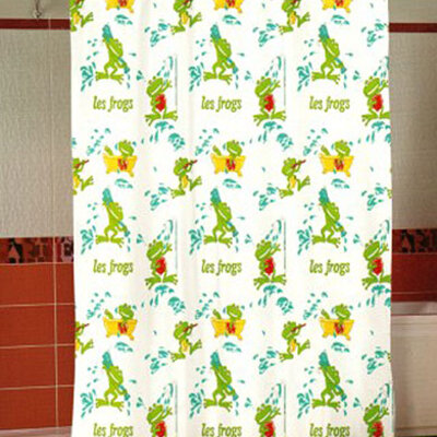 Zavesa za kadu i tuš kabinu Frog 180x200