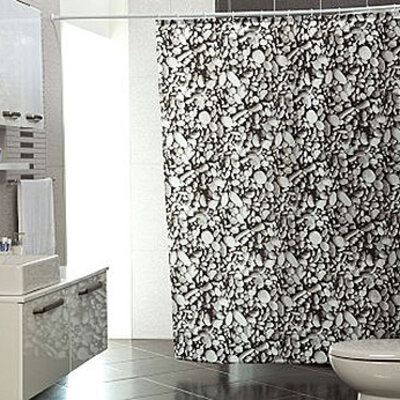 Zavesa za kadu i tuš kabinu Rocks 180x200