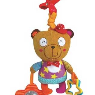 Prime Toys Viseća dečija igračka sa glodalicom Meda 0127206