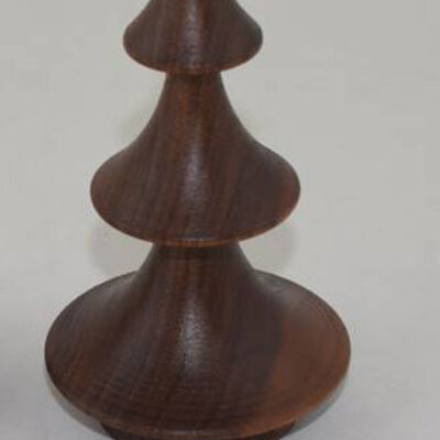 Jelkica Zima od orahovog drveta 12 cm