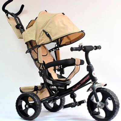 Tricikl Guralica Playtime Comfort 417 Bež