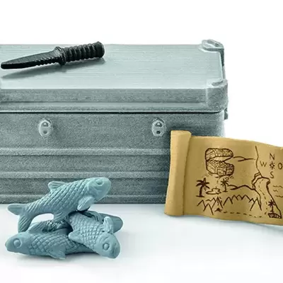Schleich Figure Divlje životinje - Rendžerska brodska oprema 42357