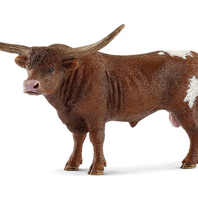Schleich Figurice Domaće životinje - Bik Teksas longhorn 13866