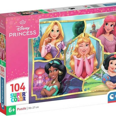 Puzzle slagalice za decu 104 dela Disney Princess Clementoni 25057