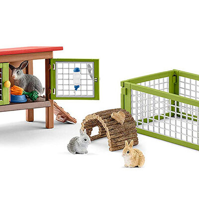 Schleich Figurice Domaće životinje - Kavezi za zečeve 42420