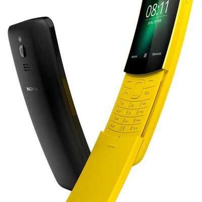 Mobilni telefon Nokia 8110 4G DS Yellow Dual Sim 16ARGY01A10