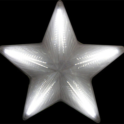 Novogodišnja dekoracija - Zvezda sa putujućim svetlom 50 cm - 180 LED Sijalica