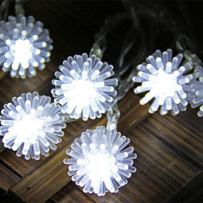 Novogodišnje LED svetleće kuglice