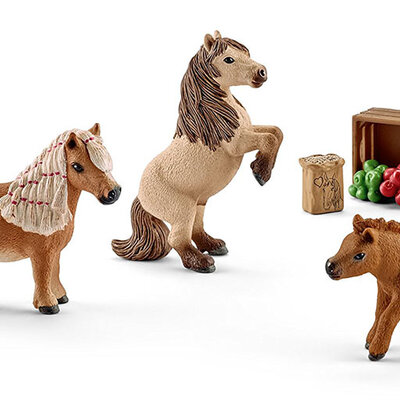 Schleich Figure - Konji - Mini Šeti poni porodica 41432