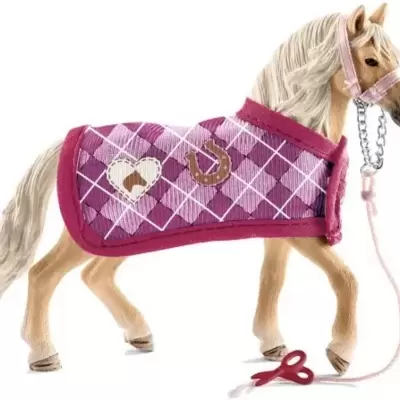 Schleich Figure - Konji - Andaluzijski pastuv sa pokrivačem 42431