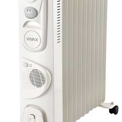 Vivax uljani radijator sa ventilatorom OH-112504F