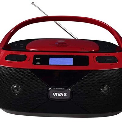 Vivax Prenosni Radio CD Mp3 uređaj APM-1040 Red