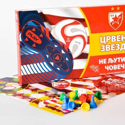 Društvena igra Ne ljuti se čoveče Crvena zvezda 300750