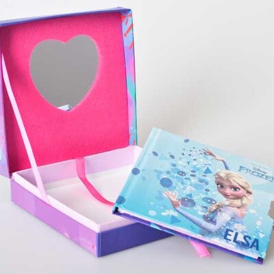 Dnevnik sa ključem i ogledalom Frozen 322835