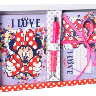 Dnevnik sa kovertama i hemijskom olovkom Minnie Mouse 318838