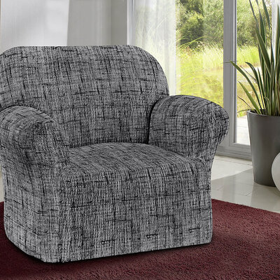 Sharp Fit elastična presvlaka za fotelju siva