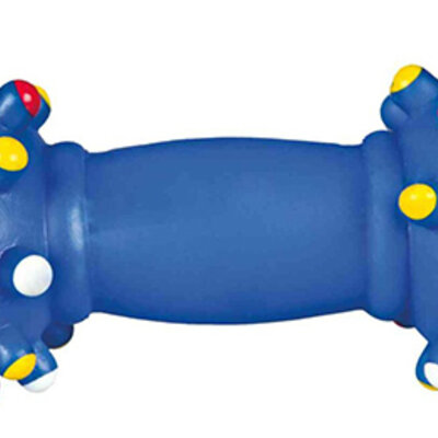 Trixie Igračka za pse Teg od vinila sa zvoncem 14cm assorted 3357